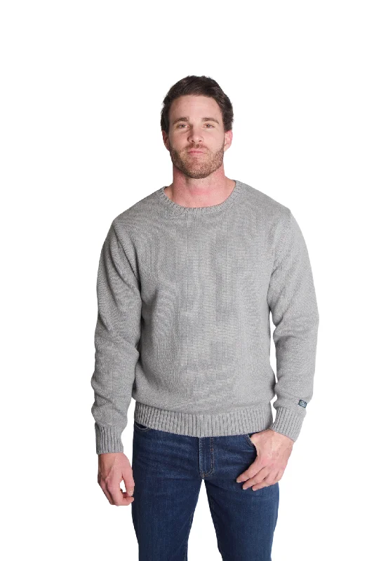 Ivy Cotton Sweater in Grey