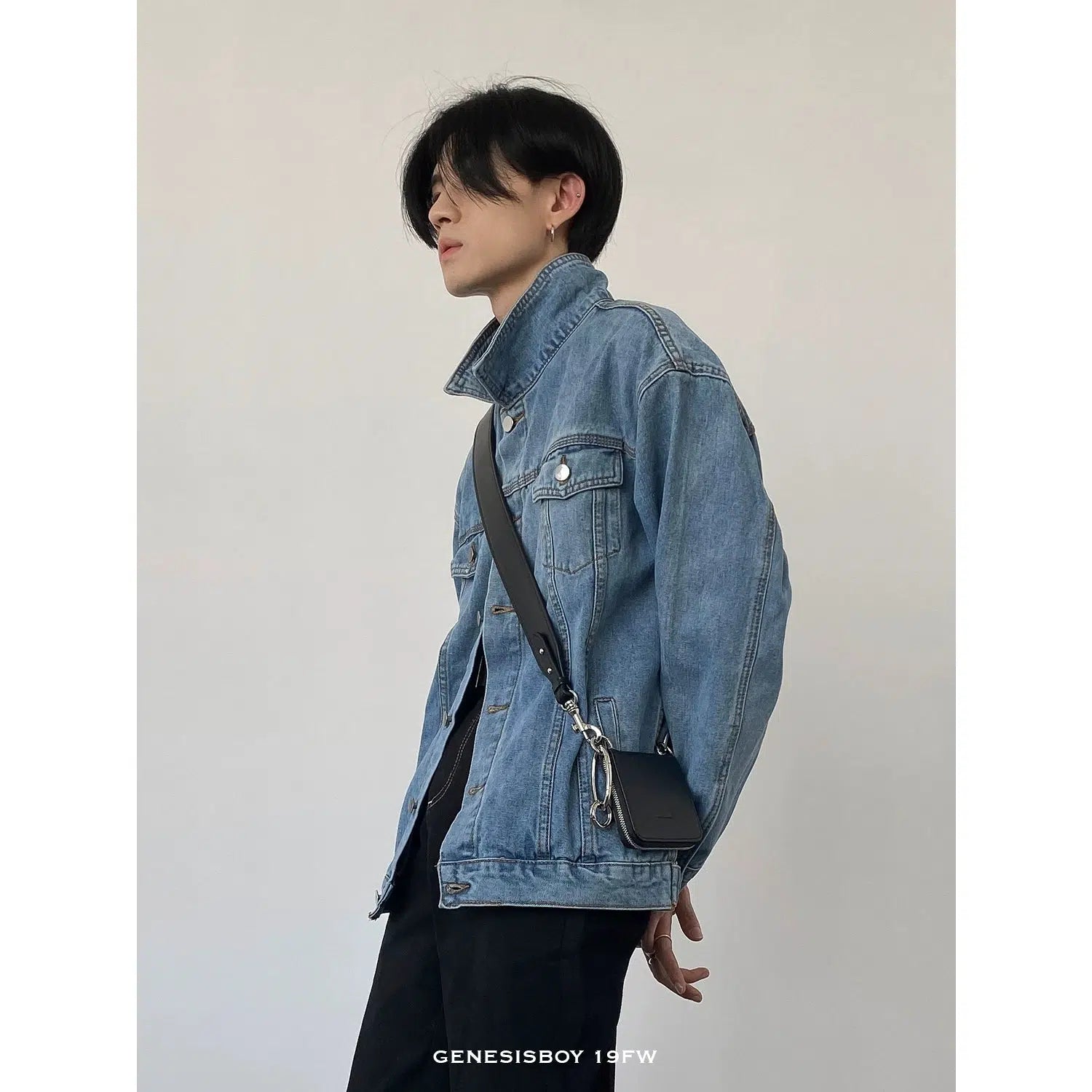 Front Pockets Denim Jacket