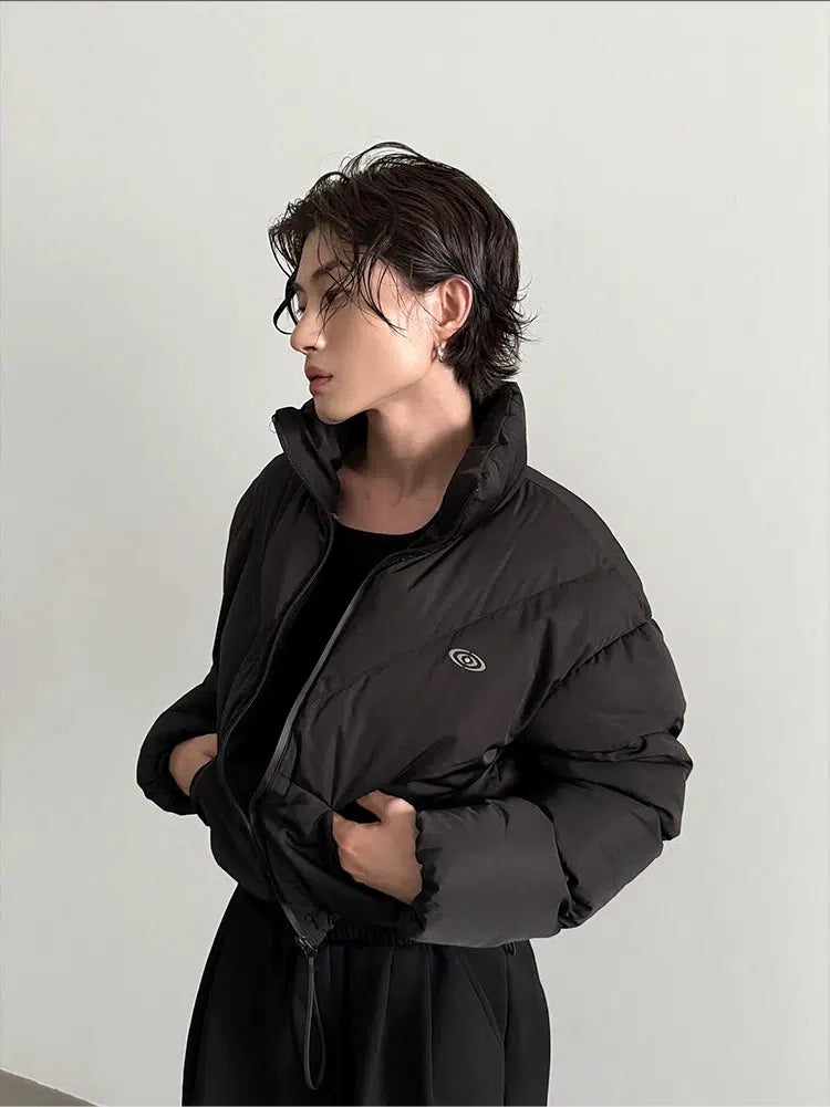 High Collar Puffer Down Jacket