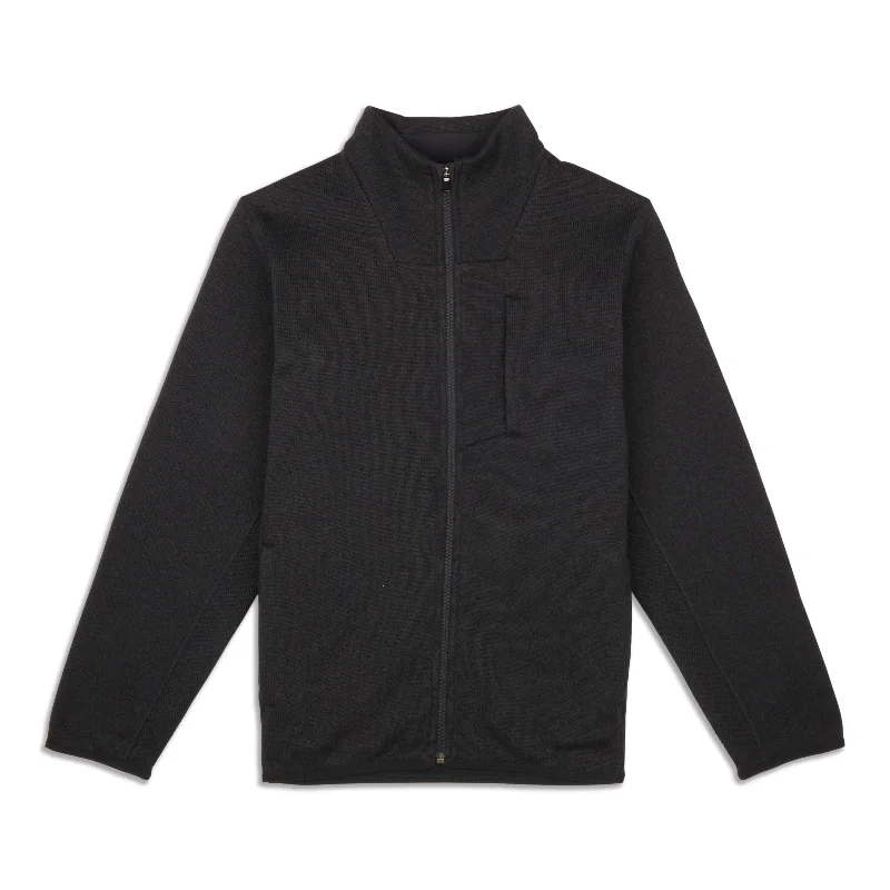 Sojourn Fleece-Lined Knit Jacket - Resale