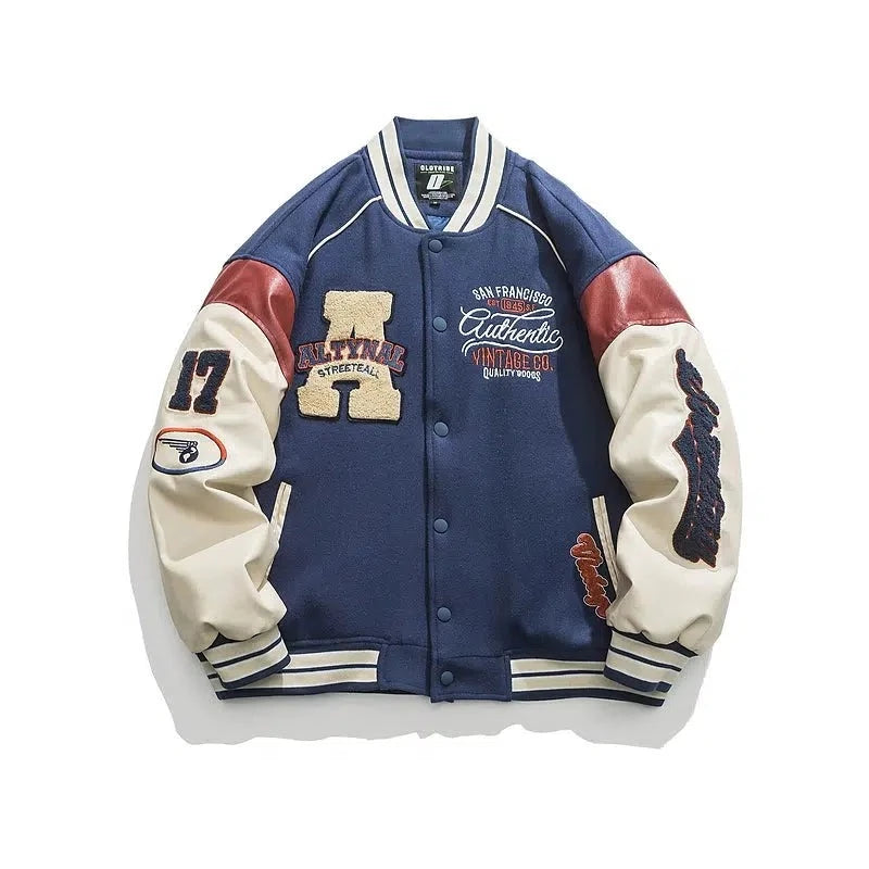 Thickened Cotton Baseball Jacket