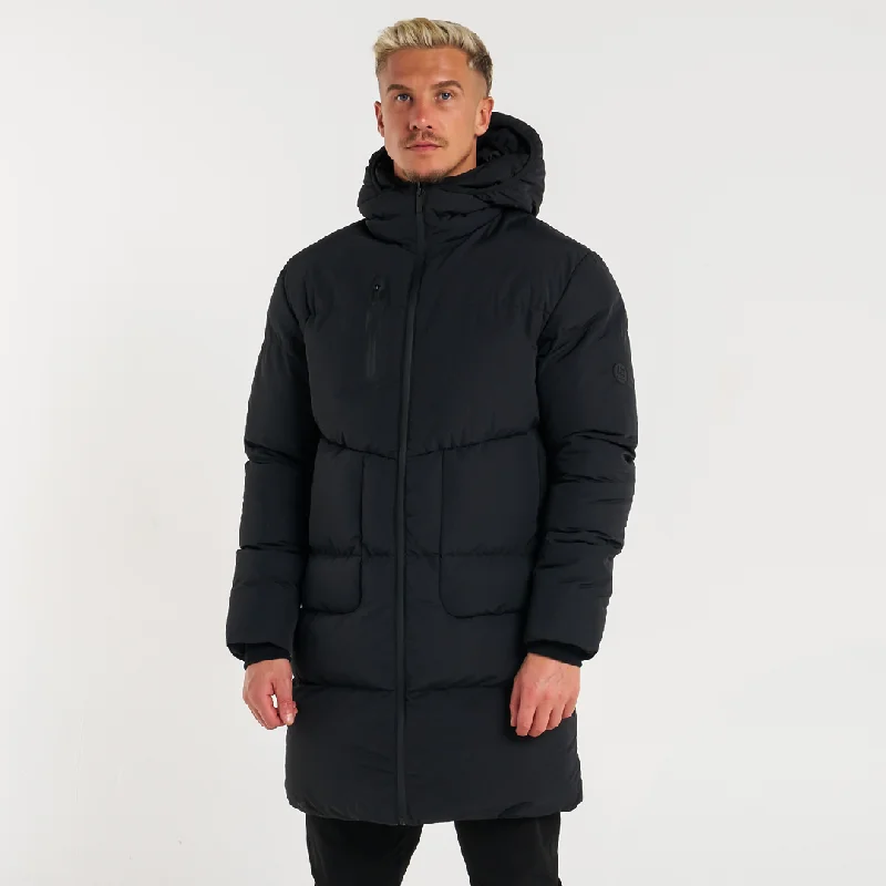 Villar Longline Jacket - Black