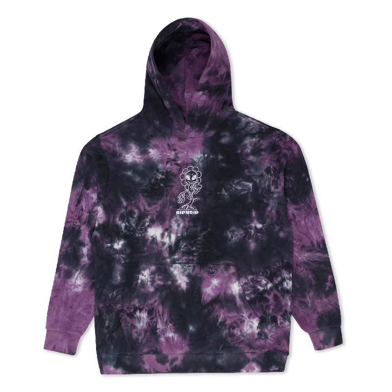 Dance Forever Hoodie (Black/Orchid Tie Dye)