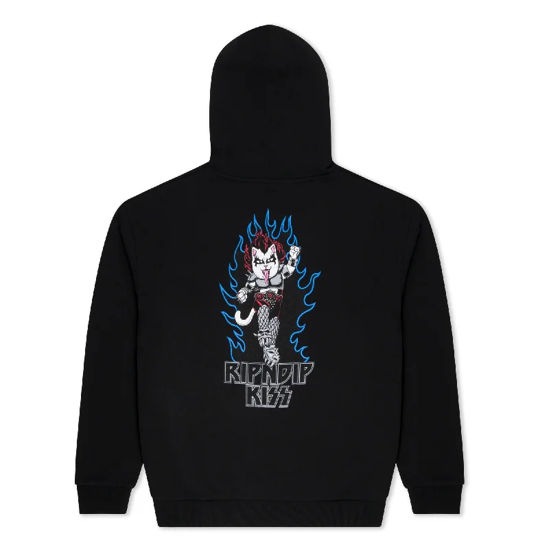 Heavens on Fire Hoodie (Black)