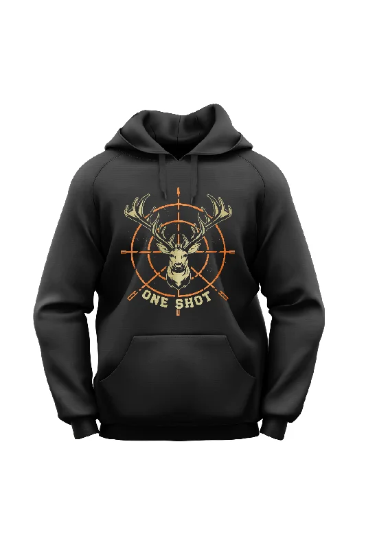 "One Shot" Lightweight Eco-Friendly Unisex Hoodie