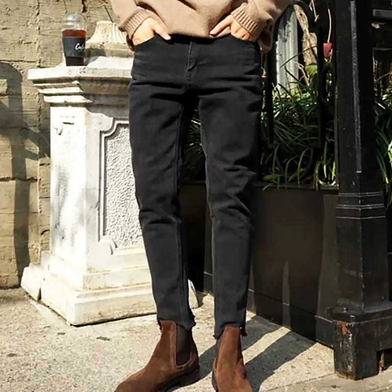 Black Stretch Slim Fit Jeans