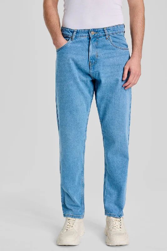 Blue Baggy Fit Jeans