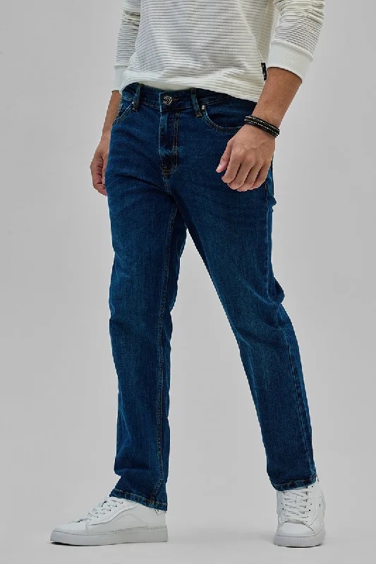 Blue Regular Fit Jeans