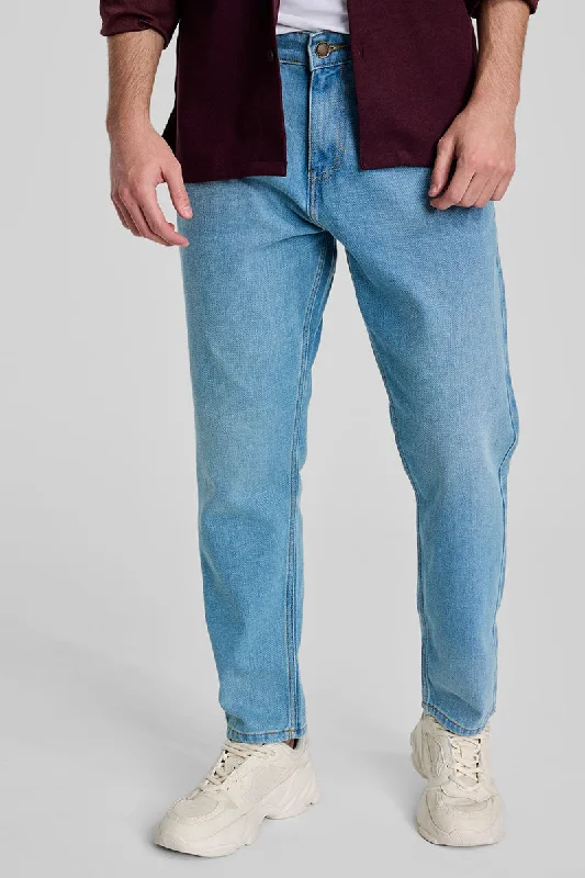 Light Blue Baggy Fit Jeans