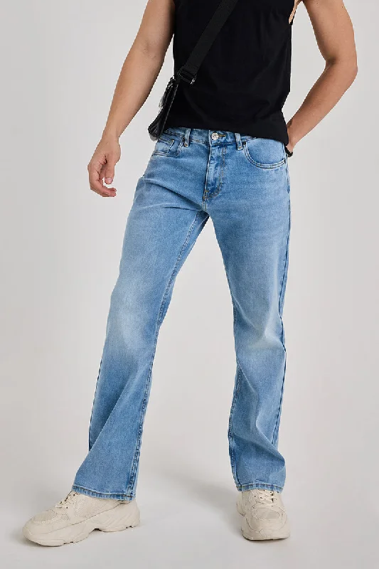 Light Blue Bootcut Jeans