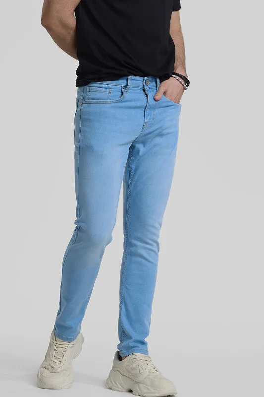 Light Blue Slim Fit Jeans