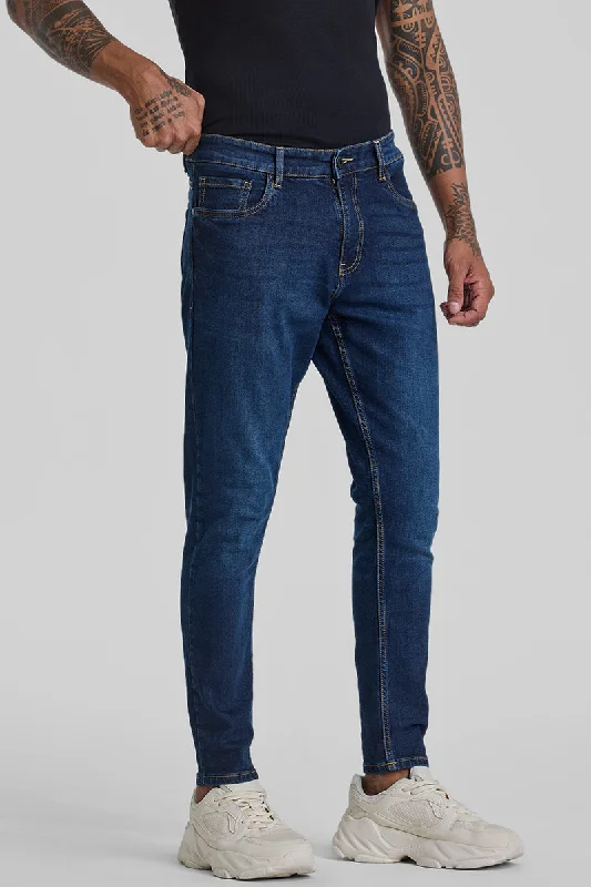 Navy Skinny Fit Jeans