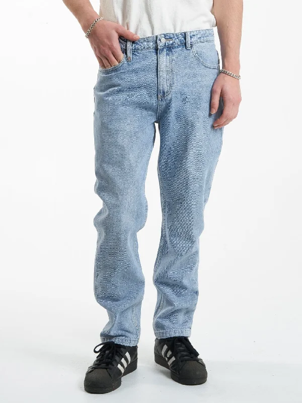 Unchopped Denim Jean - Endless Blue