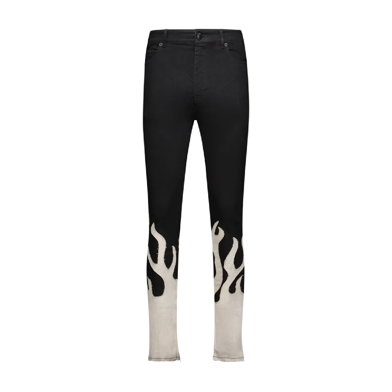 UP IN FLAMES JEANS