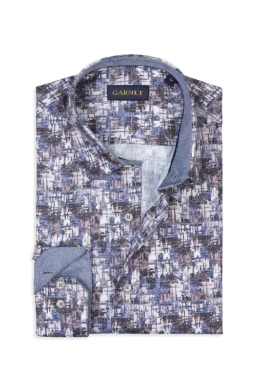 Abstract Print Shirt