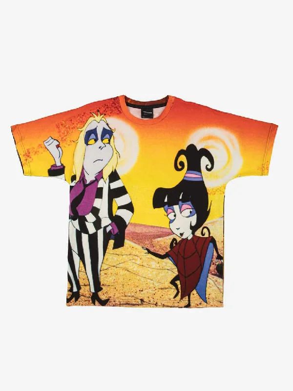 Cartoon Big Print Tee