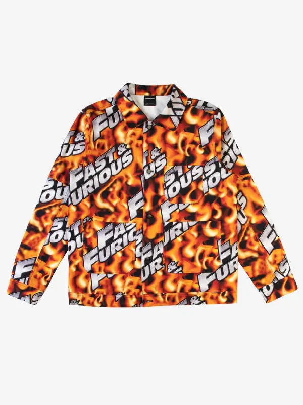 Repeat Logo Jacket