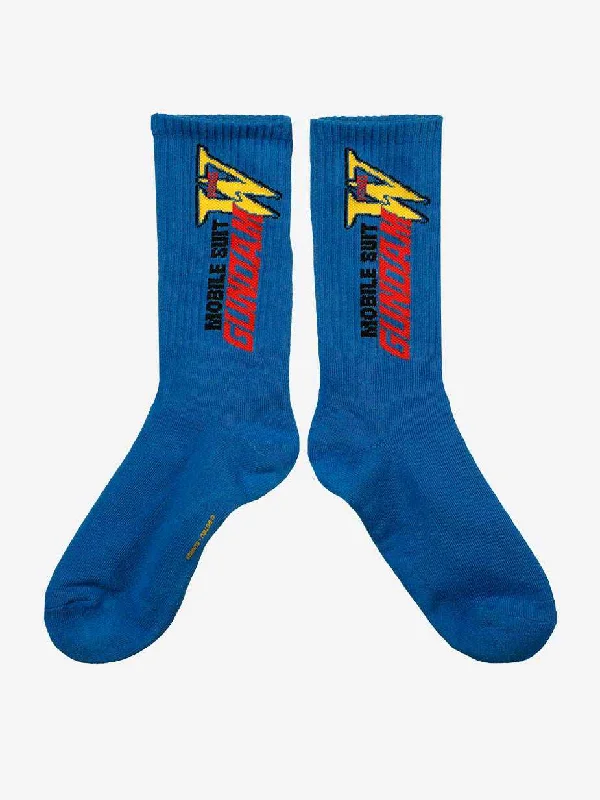 Mobile Suite Blue Socks