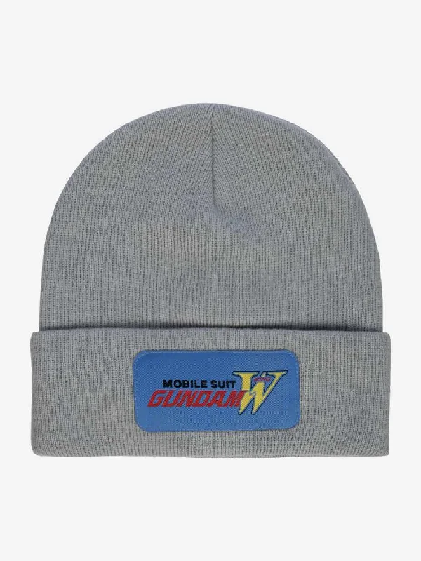 Gundam Patch Grey Beanie