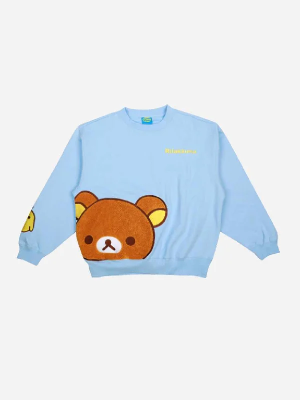 Kiiroitori & Rilakkuma Crew Neck Sweatshirt