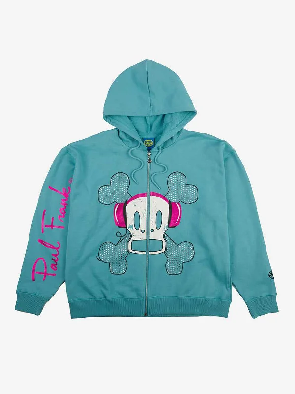 Skurvy Headphones Zip-Up Hoodie