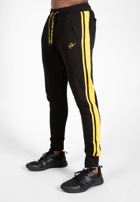 Banks Sweatpants - Black/Yellow