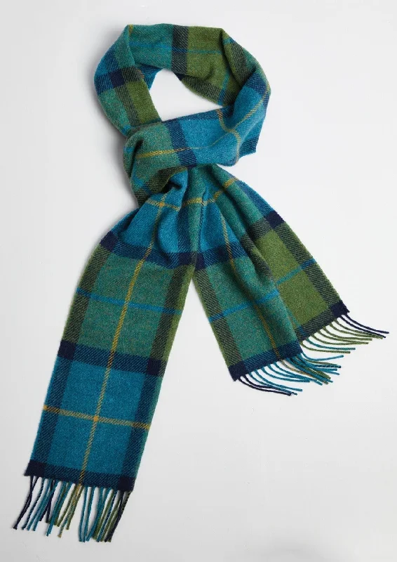 Foxford Lambswool Scarf | Shannon Check