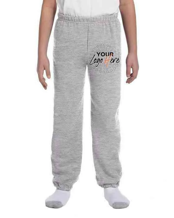 G182B Gildan Youth Heavy Blend™ 8 oz., 50/50 Sweatpants