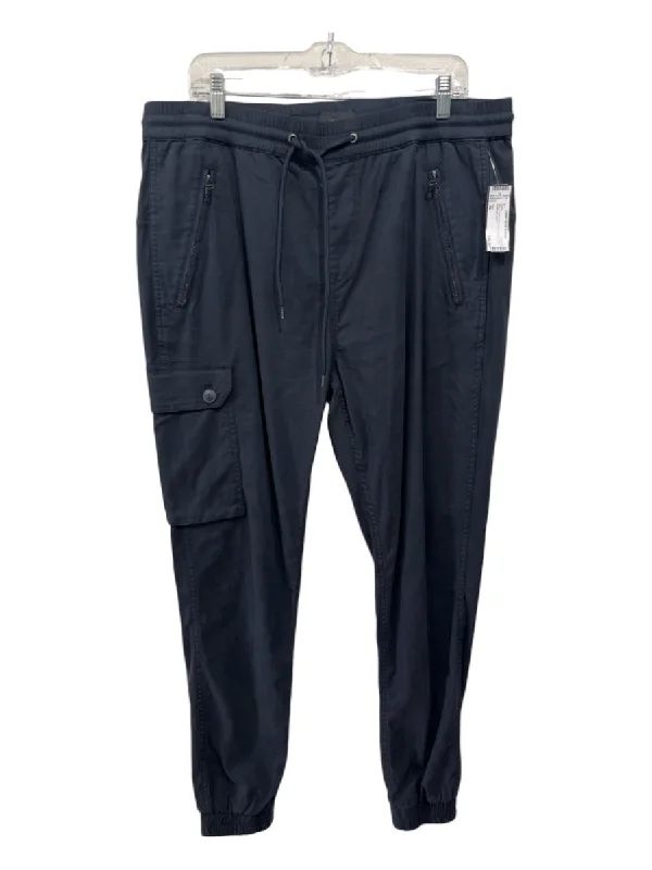 Joes Size XL Navy Cotton Blend Solid Jogger Cargo Men's Pants