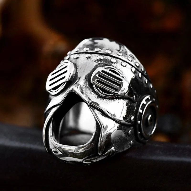 Men's Punk Skeleton Ring