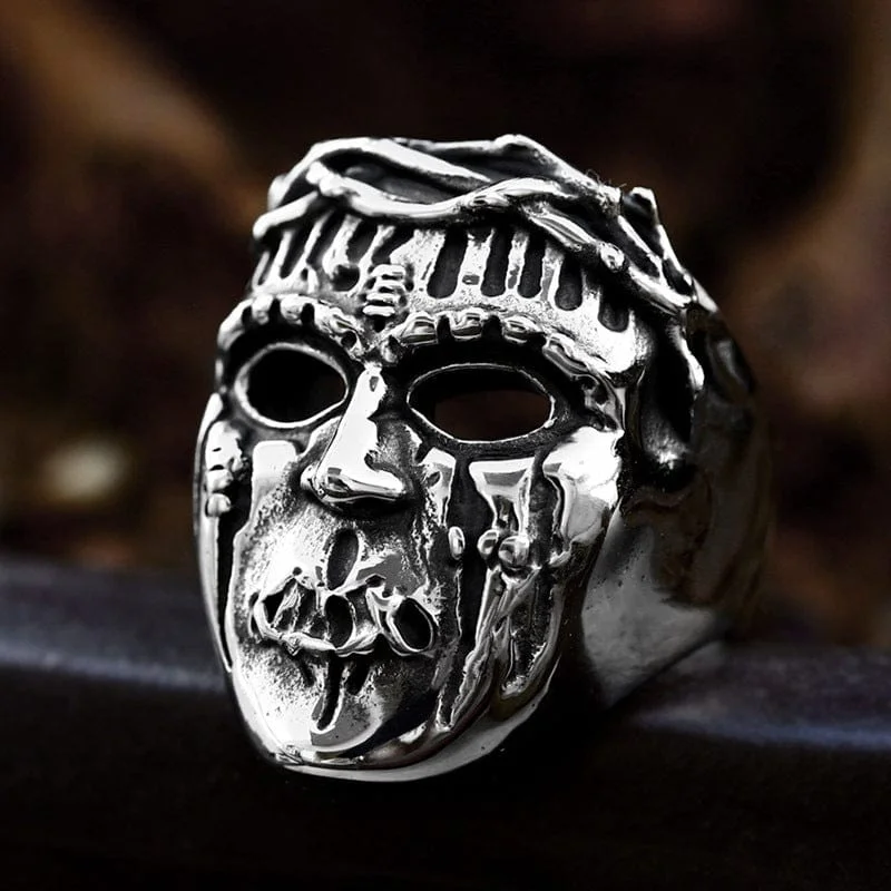 Men's Punk Skeleton Ring