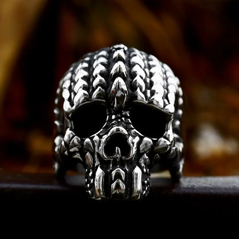 Men's Punk Skeleton Ring