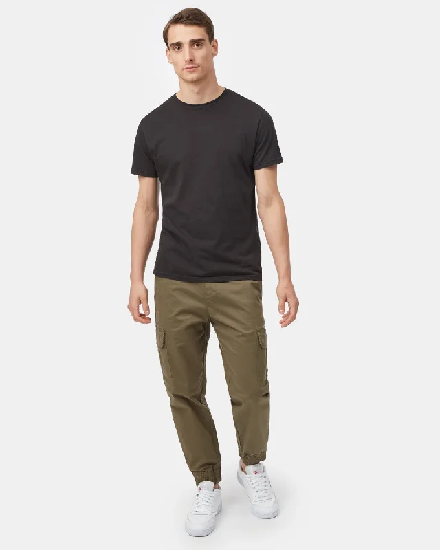 Stretch Twill Cargo Pull On Jogger