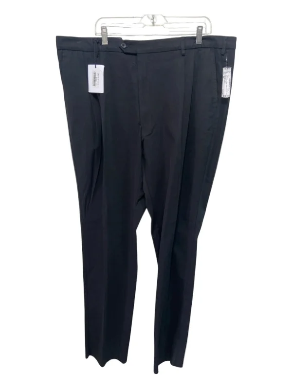 Miller Brothers NWT Size 44 Black Cotton Solid Zip Fly Men's Pants