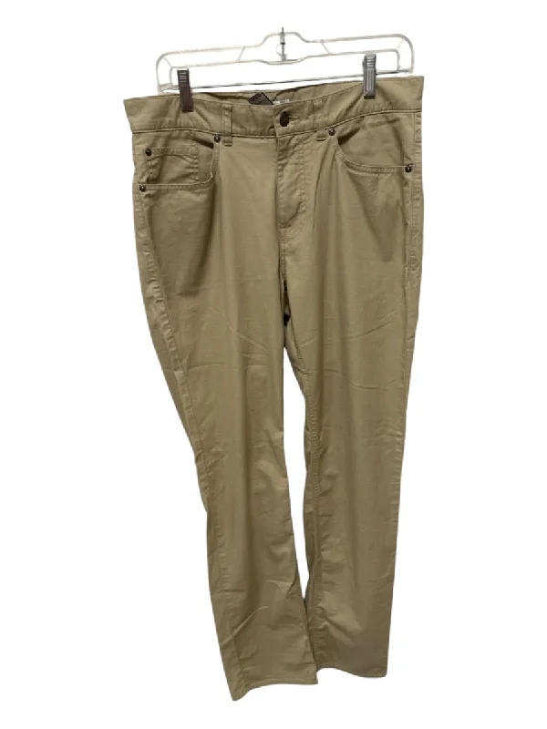 Peter Millar Size 33 Khaki Pima Cotton Blend Men's Pants