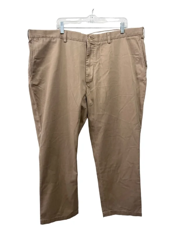 Polo Size 46 Tan Cotton Solid Khakis Men's Pants