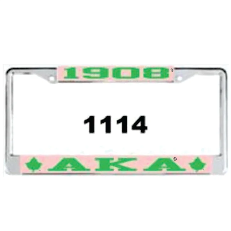 AKA 1908 Ivy Auto Frame Pink/Green