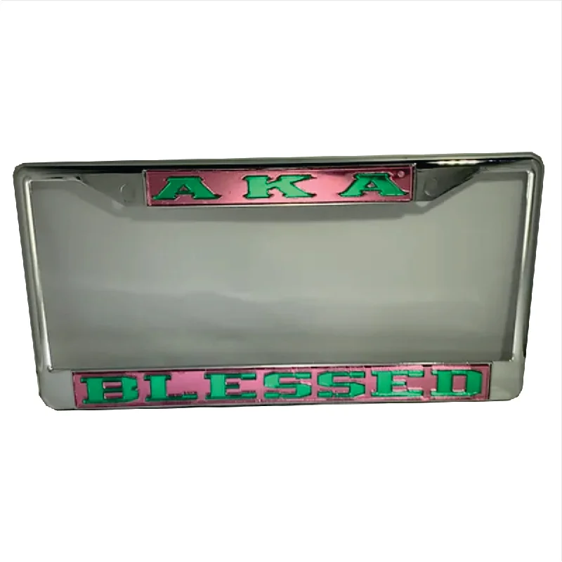 AKA Blessed Auto Frame Pink/Green