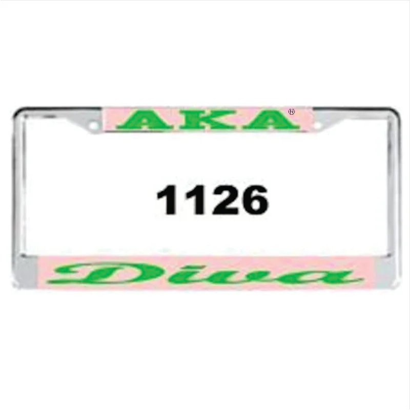 AKA Diva Auto Frame Pink/Green