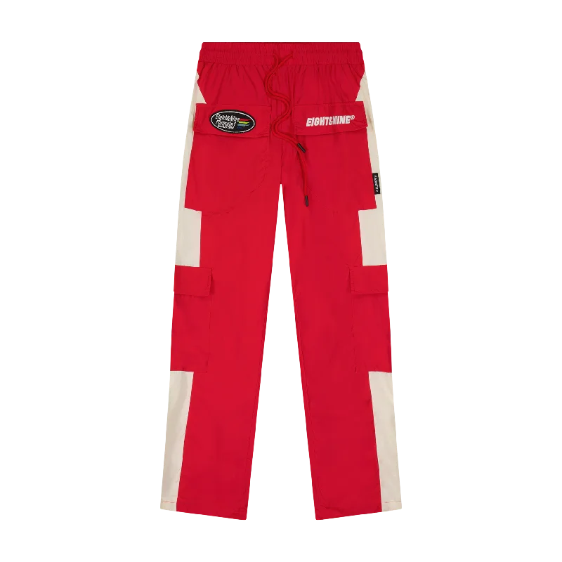 Rocket Nylon Pant Red