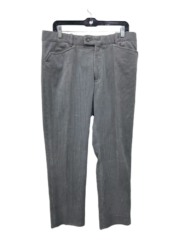 Tom Ford Size 54 Slate Cotton Cordouroy Khakis Men's Pants