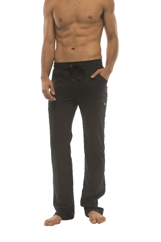 Ultra Flex Yoga Track & Yoga Sweat Pant (BLACK w/Black & Black)