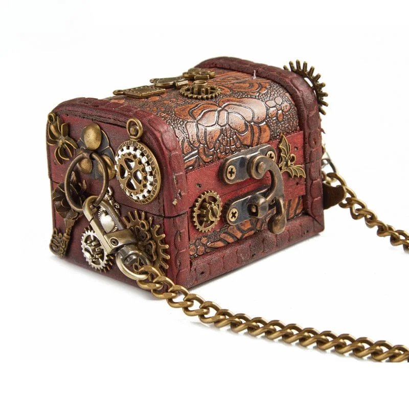 Unisex Steampunk Gear Woody Bag