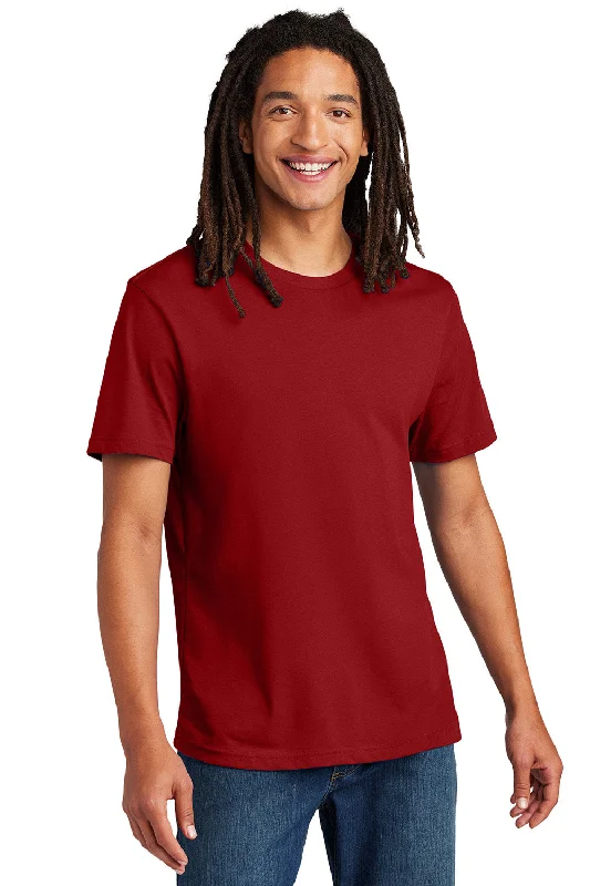 Allmade Mens Recycled Short Sleeve Crewneck T-Shirt - Beet Red - New