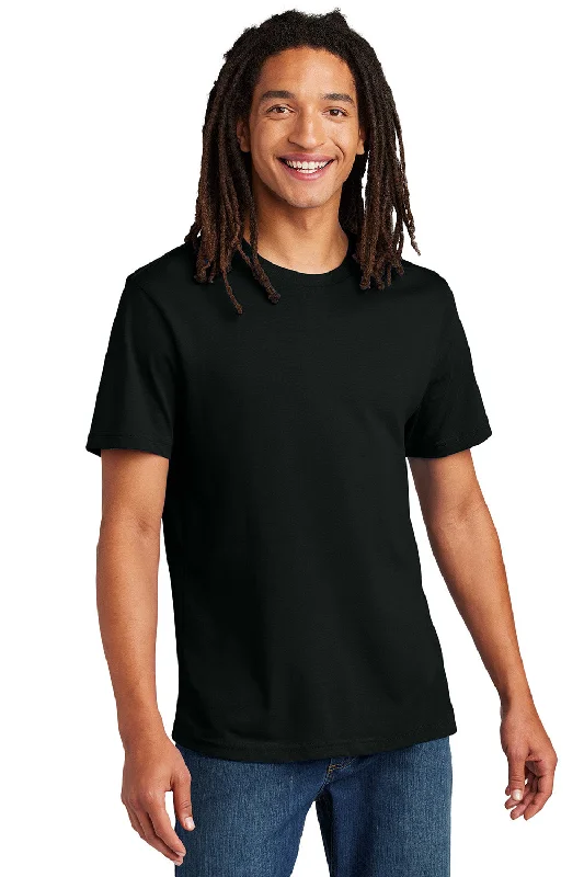 Allmade Mens Recycled Short Sleeve Crewneck T-Shirt - Deep Black - New