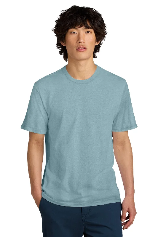 District Mens Perfect Weight Short Sleeve Crewneck T-Shirt - Fog Blue