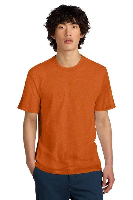 District Mens Perfect Weight Short Sleeve Crewneck T-Shirt - Harvest Orange