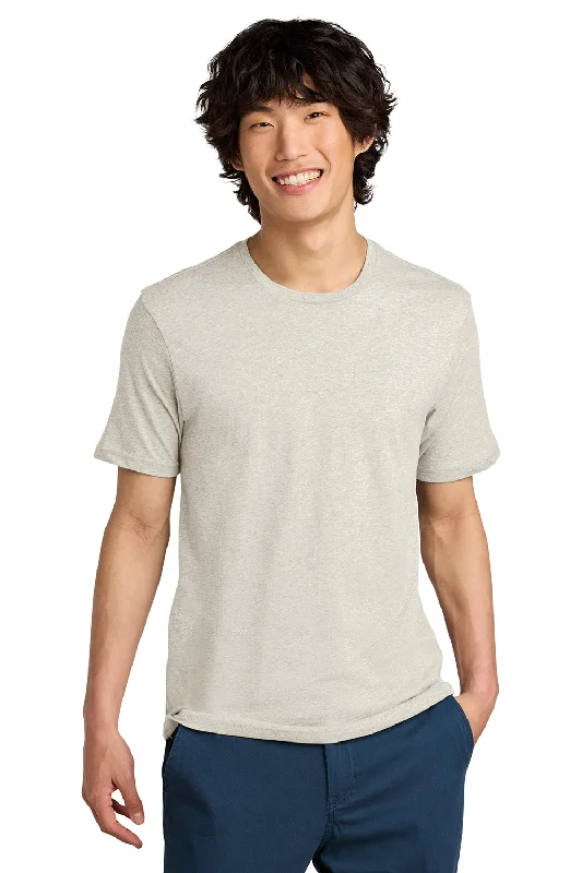 District Mens Perfect Weight Short Sleeve Crewneck T-Shirt - Heather Oatmeal