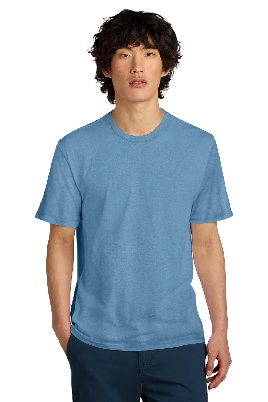 District Mens Perfect Weight Short Sleeve Crewneck T-Shirt - Tundra Blue