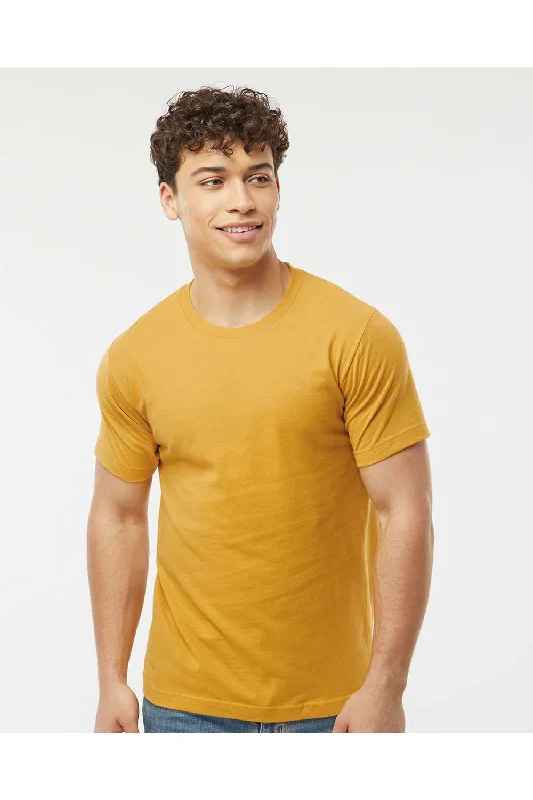 Tultex Mens Fine Jersey Short Sleeve Crewneck T-Shirt - Ginger Gold